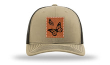 Load image into Gallery viewer, Butterflies Leather Patch Richardson 112 Hat

