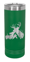 Load image into Gallery viewer, Buck Doe Laser Engraved Skinny Tumbler (Etched)

