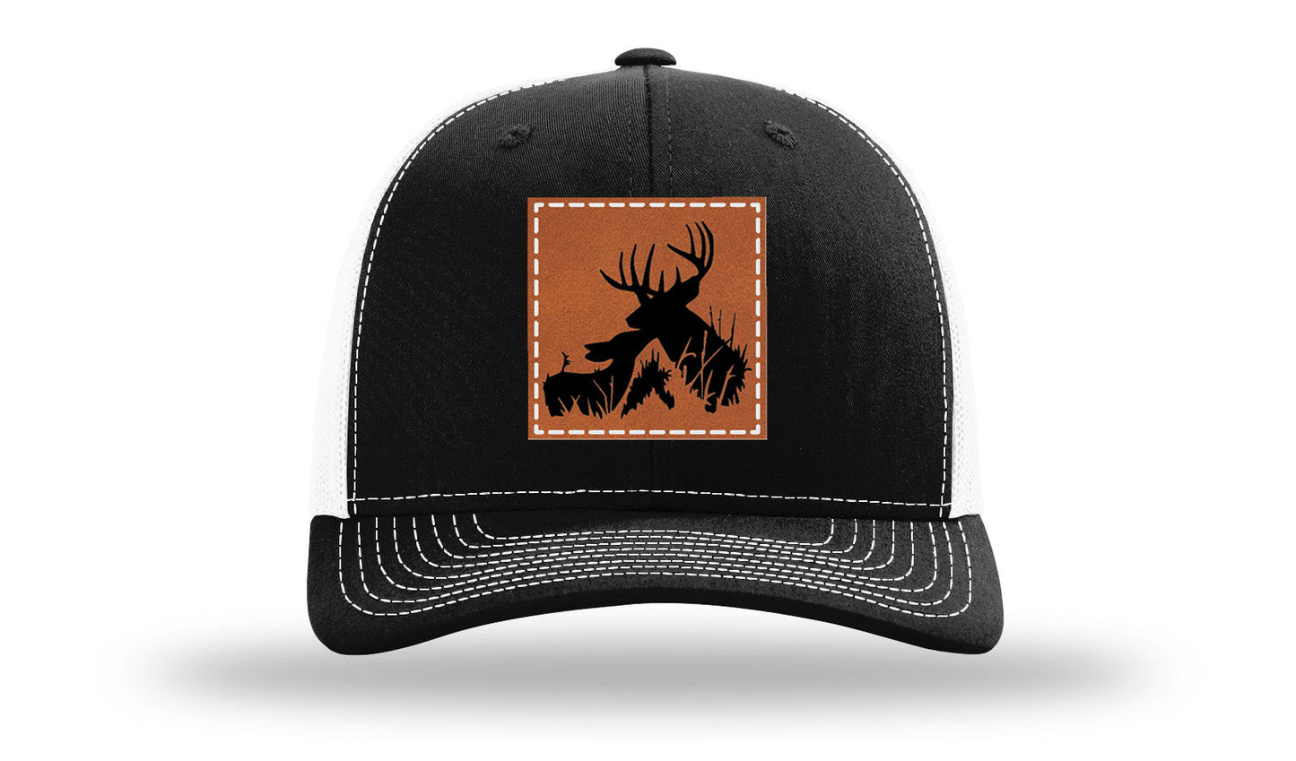 Buck Doe Leather Patch Richardson 112 Hat