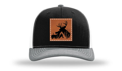 Buck Doe Leather Patch Richardson 112 Hat