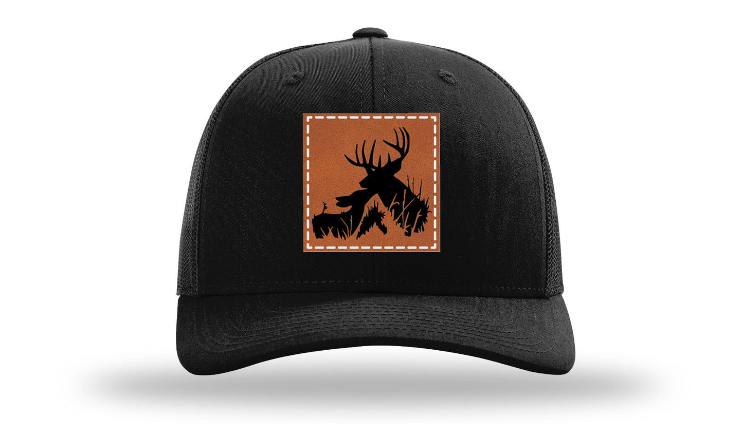 Buck Doe Leather Patch Richardson 112 Hat
