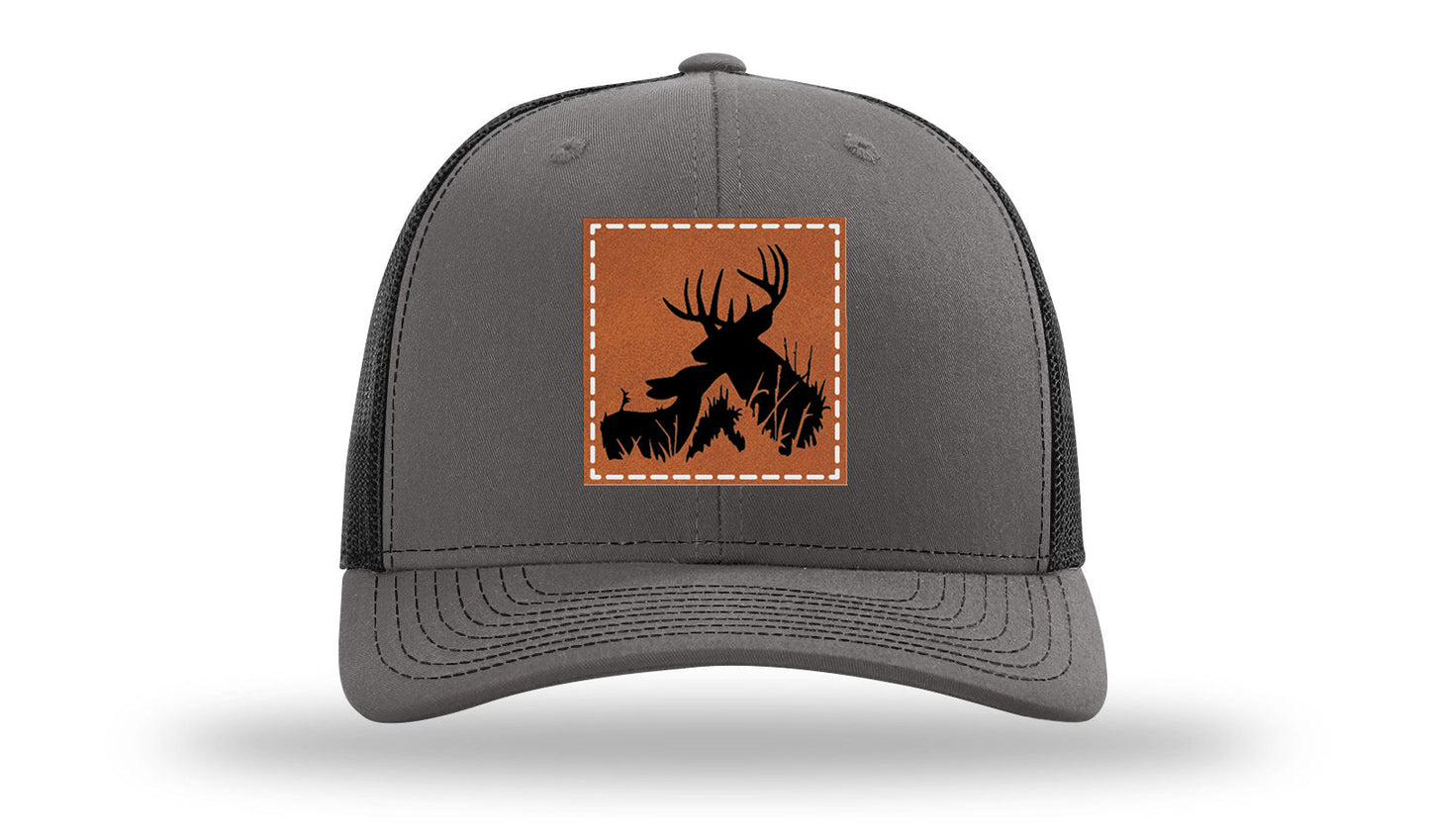 Buck Doe Leather Patch Richardson 112 Hat