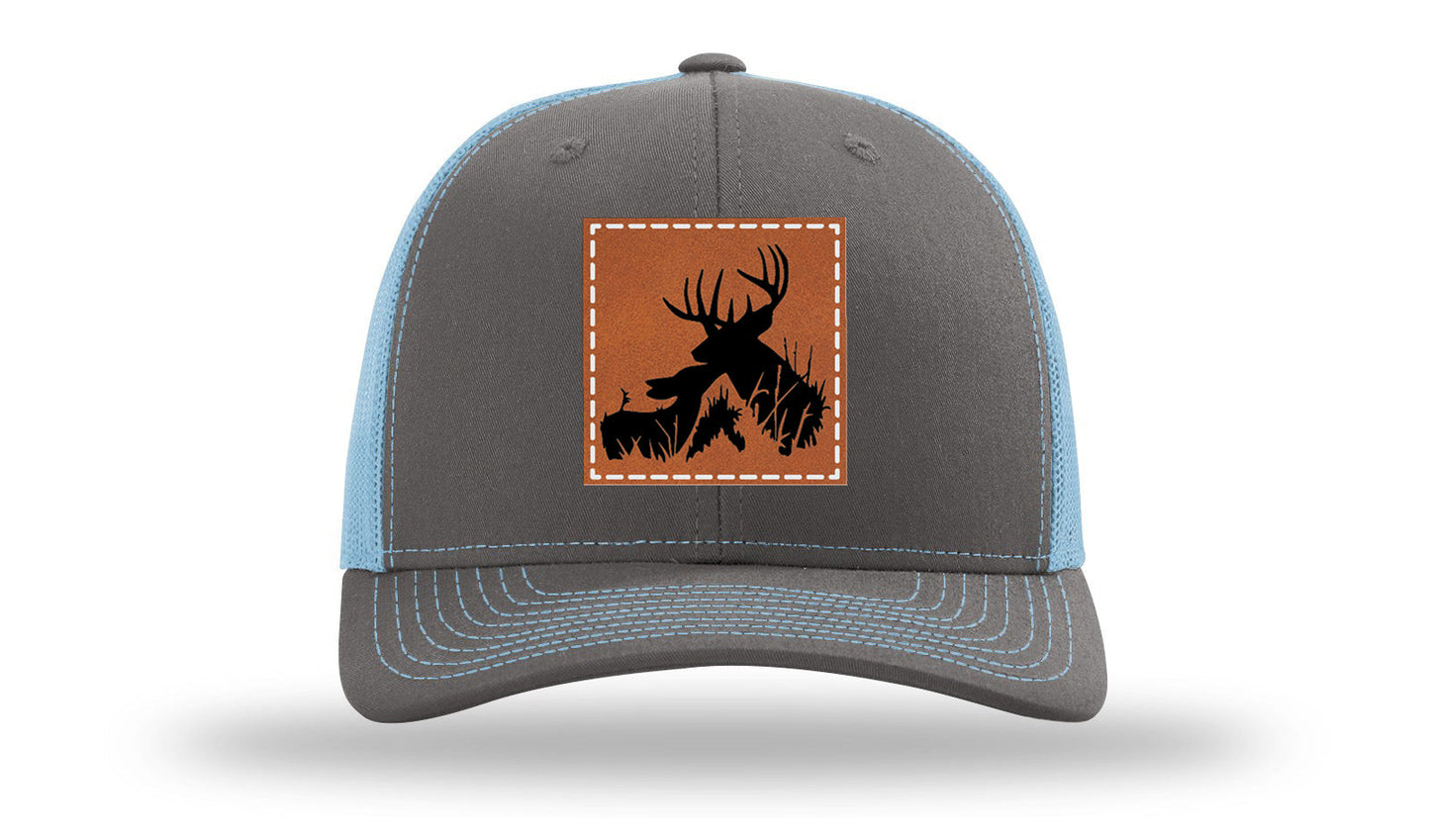 Buck Doe Leather Patch Richardson 112 Hat