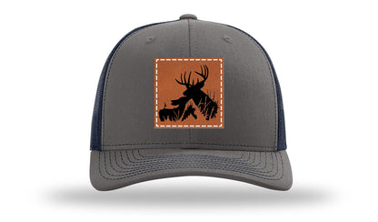 Buck Doe Leather Patch Richardson 112 Hat