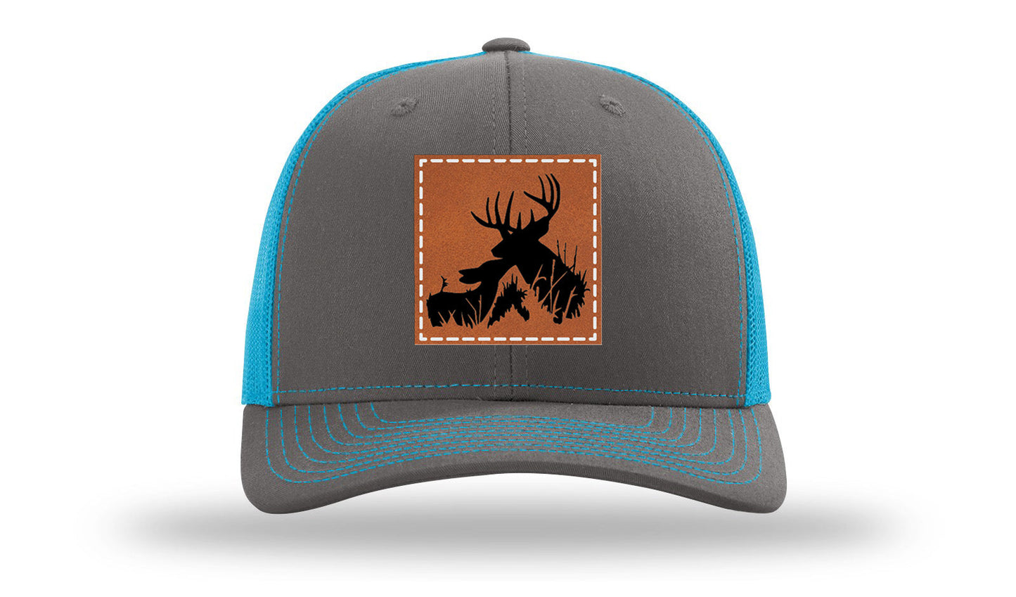 Buck Doe Leather Patch Richardson 112 Hat