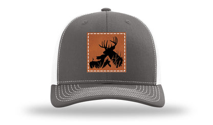 Buck Doe Leather Patch Richardson 112 Hat