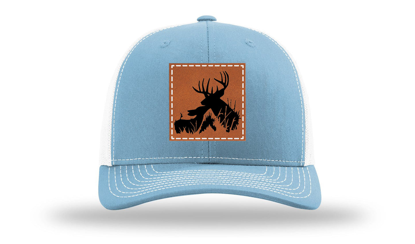 Buck Doe Leather Patch Richardson 112 Hat