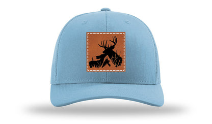 Buck Doe Leather Patch Richardson 112 Hat