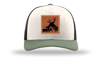 Buck Doe Leather Patch Richardson 112 Hat