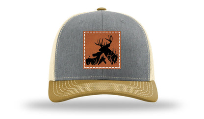 Buck Doe Leather Patch Richardson 112 Hat