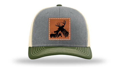 Buck Doe Leather Patch Richardson 112 Hat
