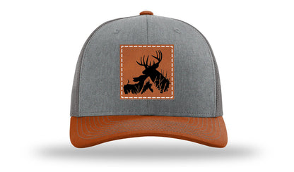 Buck Doe Leather Patch Richardson 112 Hat