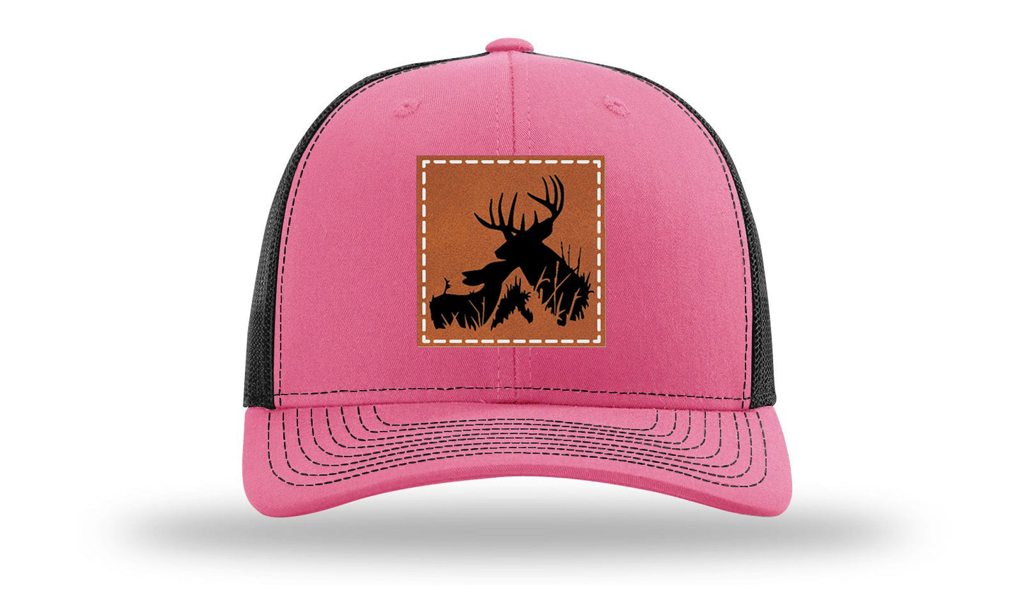 Buck Doe Leather Patch Richardson 112 Hat