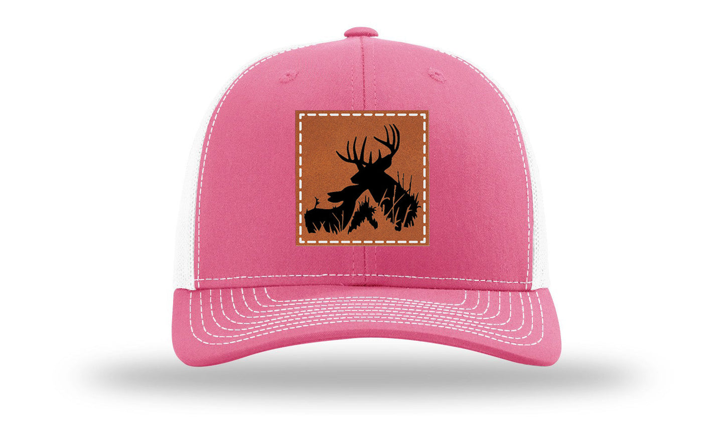 Buck Doe Leather Patch Richardson 112 Hat