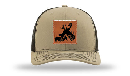 Buck Doe Leather Patch Richardson 112 Hat