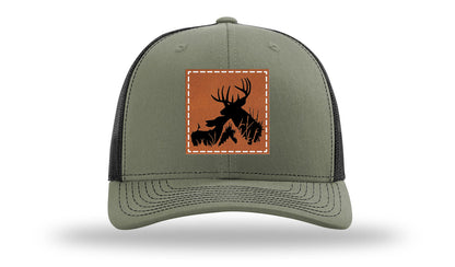 Buck Doe Leather Patch Richardson 112 Hat