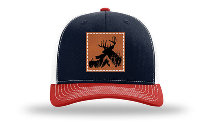 Buck Doe Leather Patch Richardson 112 Hat