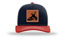 Load image into Gallery viewer, Buck Doe Leather Patch Richardson 112 Hat
