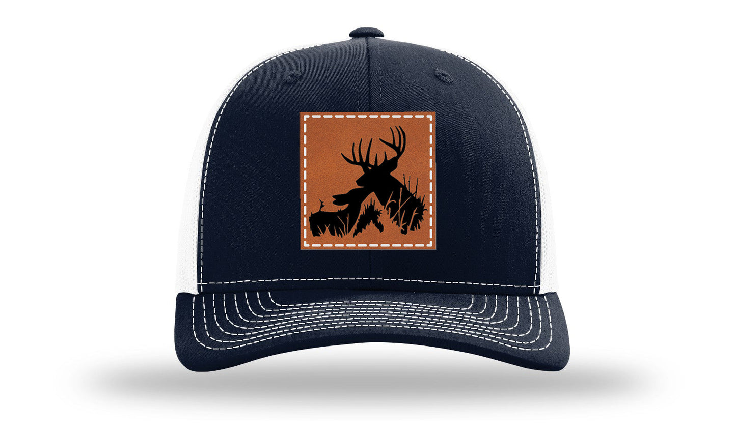 Buck Doe Leather Patch Richardson 112 Hat