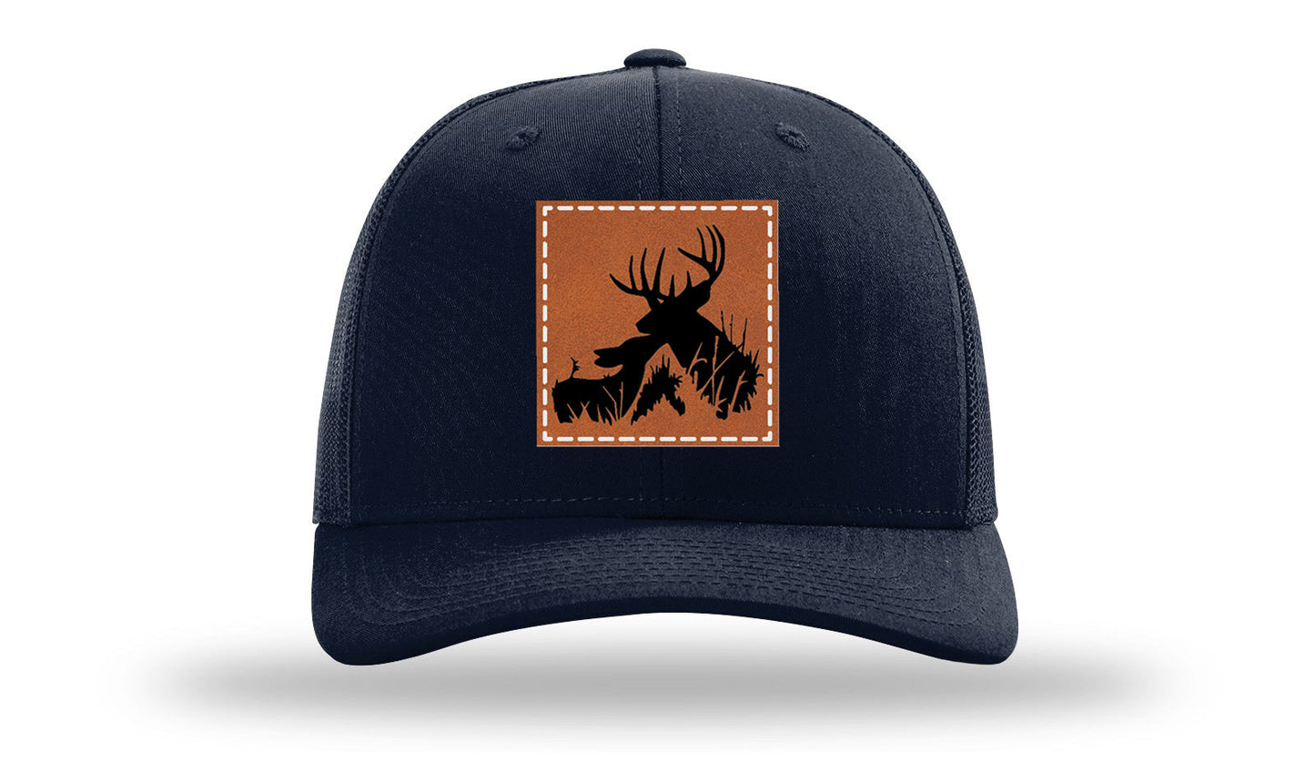 Buck Doe Leather Patch Richardson 112 Hat
