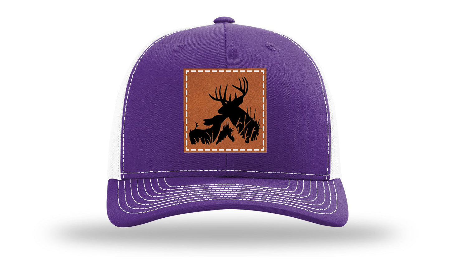 Buck Doe Leather Patch Richardson 112 Hat