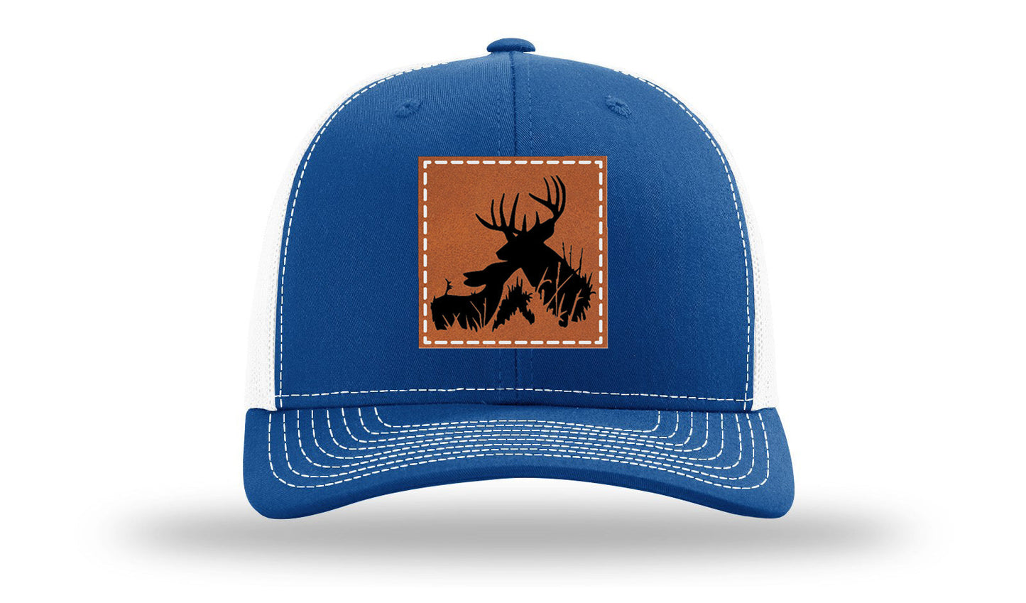 Buck Doe Leather Patch Richardson 112 Hat