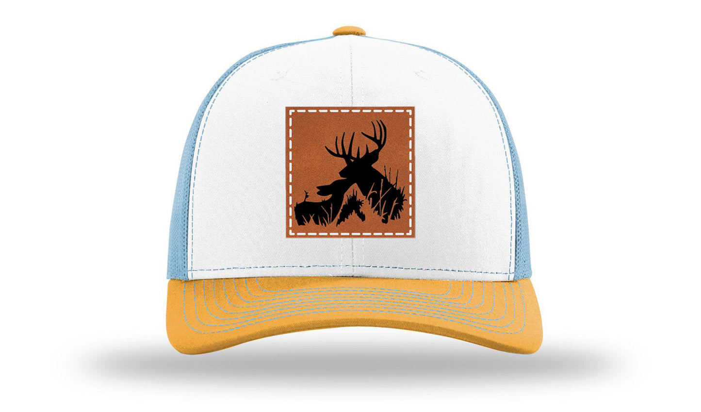 Buck Doe Leather Patch Richardson 112 Hat