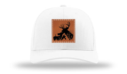 Buck Doe Leather Patch Richardson 112 Hat