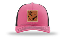 Load image into Gallery viewer, Buck Doe Love Leather Patch Richardson 112 Hat
