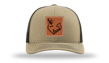 Load image into Gallery viewer, Buck Doe Love Leather Patch Richardson 112 Hat
