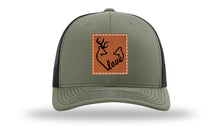 Load image into Gallery viewer, Buck Doe Love Leather Patch Richardson 112 Hat
