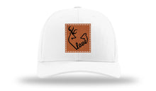 Load image into Gallery viewer, Buck Doe Love Leather Patch Richardson 112 Hat
