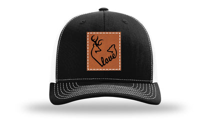 Buck Doe Love Leather Patch Richardson 112 Hat