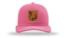 Load image into Gallery viewer, Buck Doe Love Leather Patch Richardson 112 Hat
