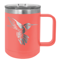 Load image into Gallery viewer, Hummingbird Laser Engraved Mug (Etched)
