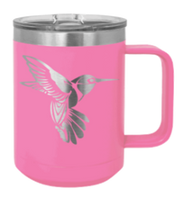 Load image into Gallery viewer, Hummingbird Laser Engraved Mug (Etched)

