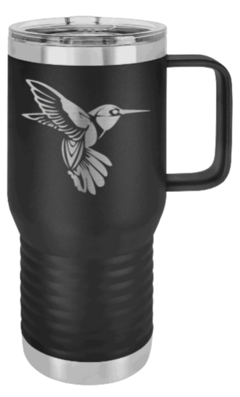 Hummingbird Laser Engraved Mug (Etched)