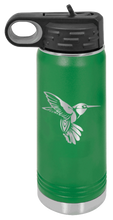 Load image into Gallery viewer, Hummingbird Laser Engraved Water Bottle
