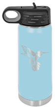 Load image into Gallery viewer, Hummingbird Laser Engraved Water Bottle
