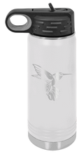 Load image into Gallery viewer, Hummingbird Laser Engraved Water Bottle
