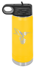 Load image into Gallery viewer, Hummingbird Laser Engraved Water Bottle
