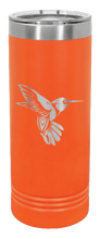 Load image into Gallery viewer, Hummingbird Engraved Skinny Tumbler (Etched)
