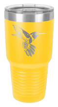 Load image into Gallery viewer, Hummingbird Laser Engraved Tumbler (Etched)
