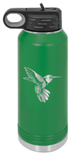 Load image into Gallery viewer, Hummingbird Laser Engraved Water Bottle
