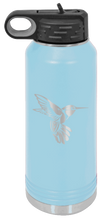 Load image into Gallery viewer, Hummingbird Laser Engraved Water Bottle
