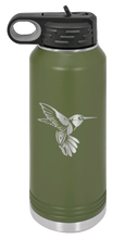 Load image into Gallery viewer, Hummingbird Laser Engraved Water Bottle
