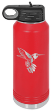 Load image into Gallery viewer, Hummingbird Laser Engraved Water Bottle
