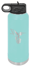 Load image into Gallery viewer, Hummingbird Laser Engraved Water Bottle
