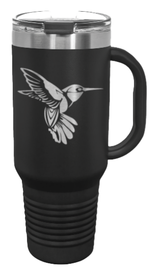 Hummingbird 40oz Handle Mug Laser Engraved