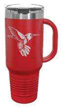Load image into Gallery viewer, Hummingbird 40oz Handle Mug Laser Engraved
